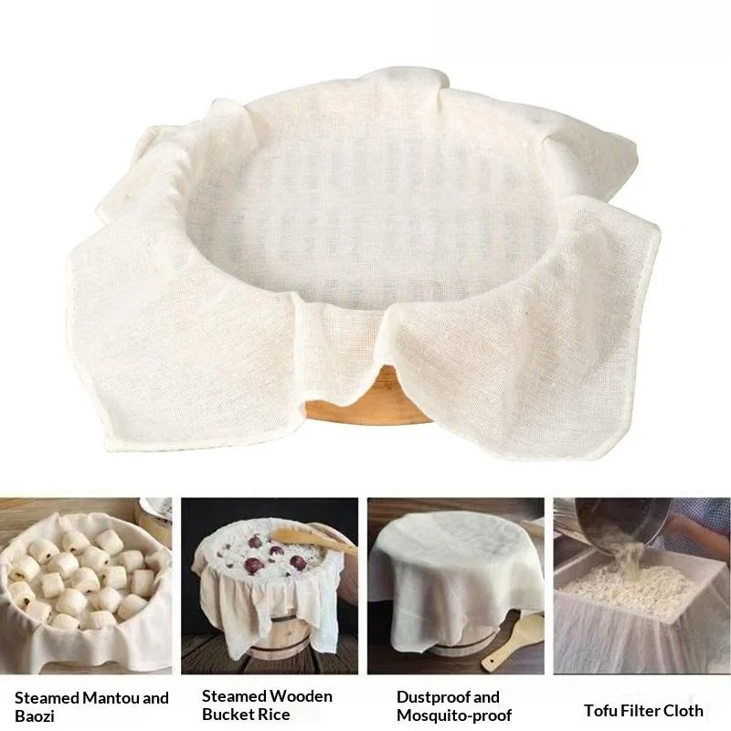 Kitchen Baking Cloth - Set di 3 Teli in Puro