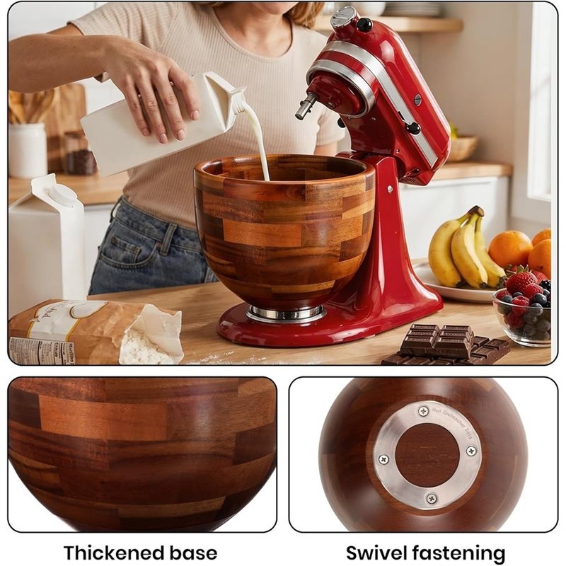 Kitchenaid Baking Bowl - ABGH-Wood Ciotola per miscelare per Kitchenaid