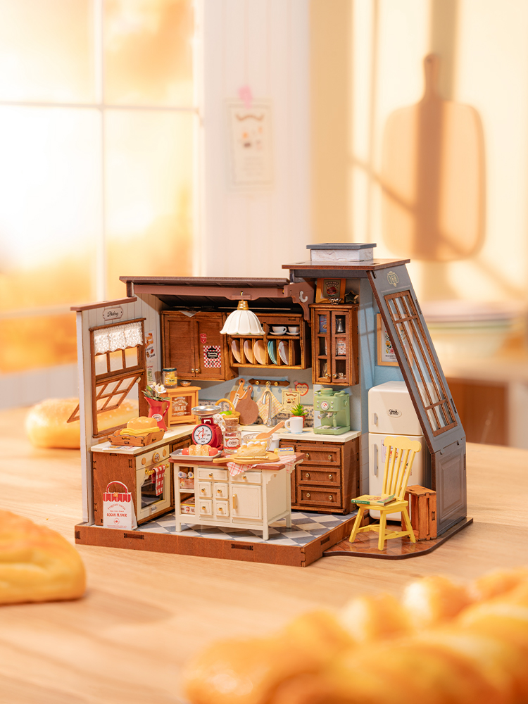 Baking Kitchen Rolife - Robotime Rolife Cucina in Miniatura in