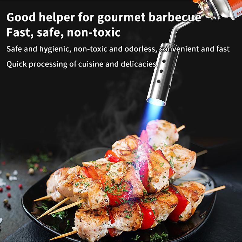 Kitchen Baking Torch - Torcia a Gas Butano Regolabile, Strumento