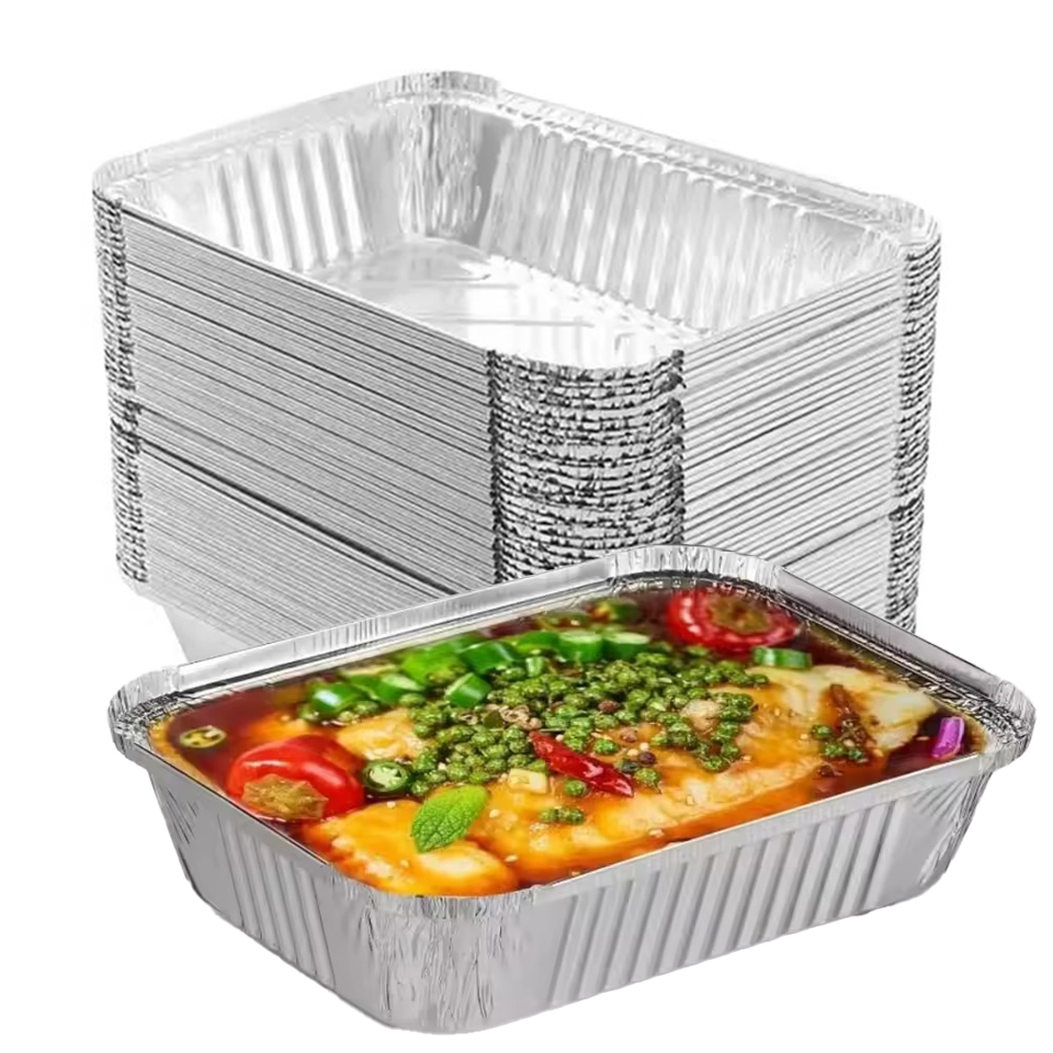 Kitchen Baking Pan Storage - 10/20 Pezzi Vaschette Monouso in Alluminio