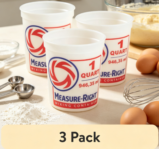 Kitchen Baking Set - Contenitore Rotondo in Plastica per Miscelazione,