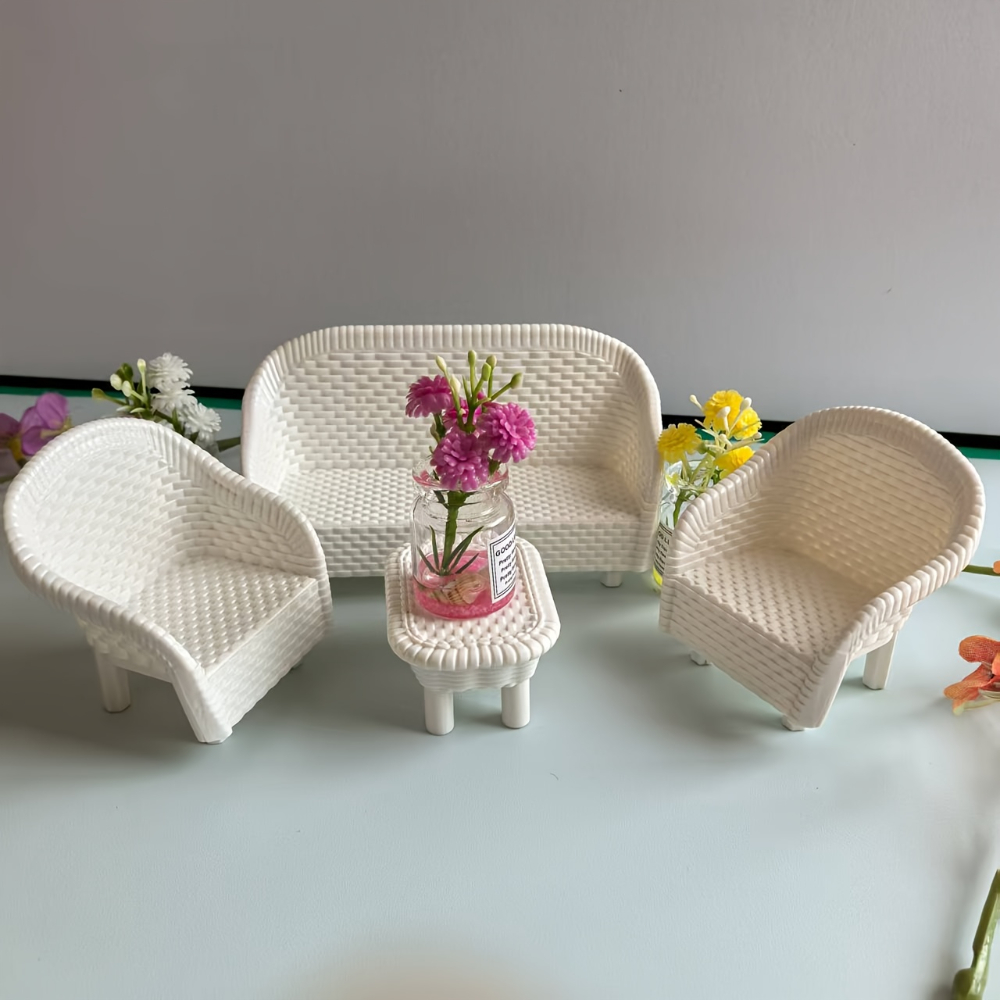 Kitchen Queen - 4 mini set decorativi per tavolino