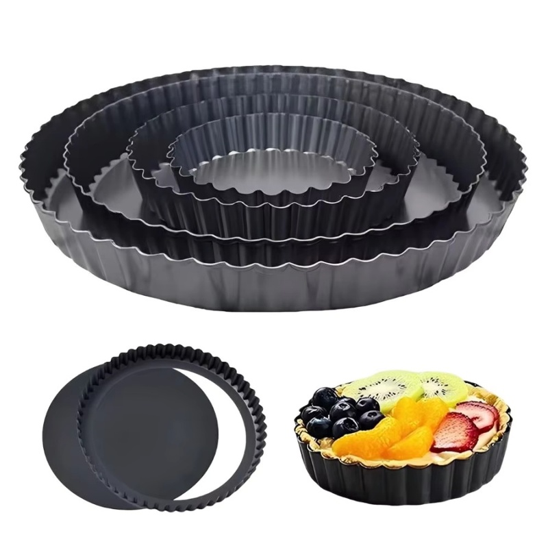 Kitchen Baking Set - Stampo per Torte Scanalato con Fondo