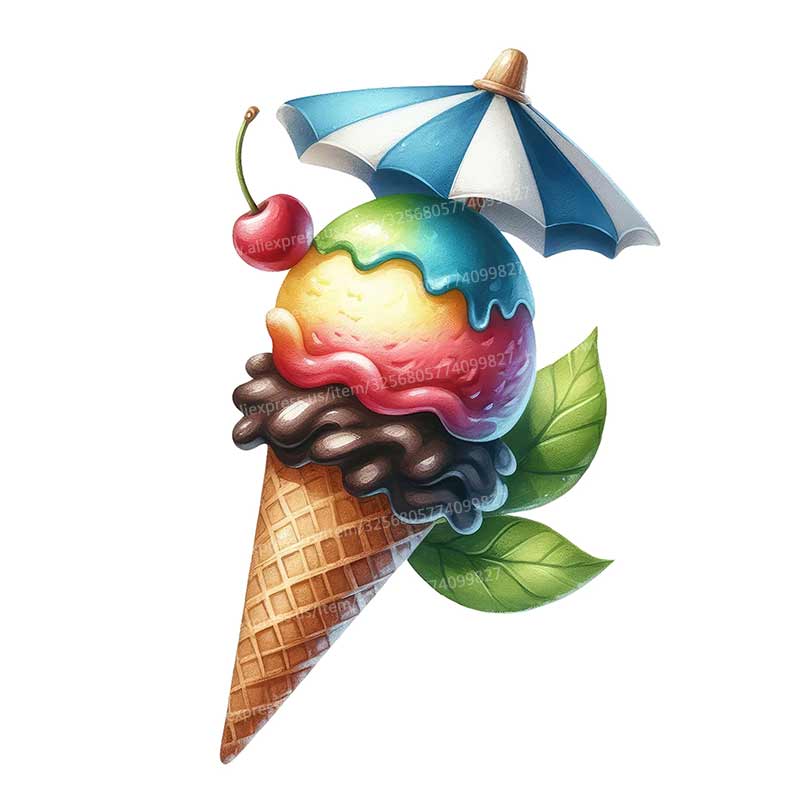 Adesivi murali gelato estivo D - Kitchen Queen recensione e prezzo