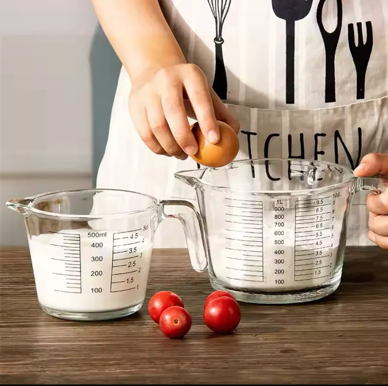 Misurino in vetro da 2/4 tazze - Kitchen Baking Essentials recensione e prezzo