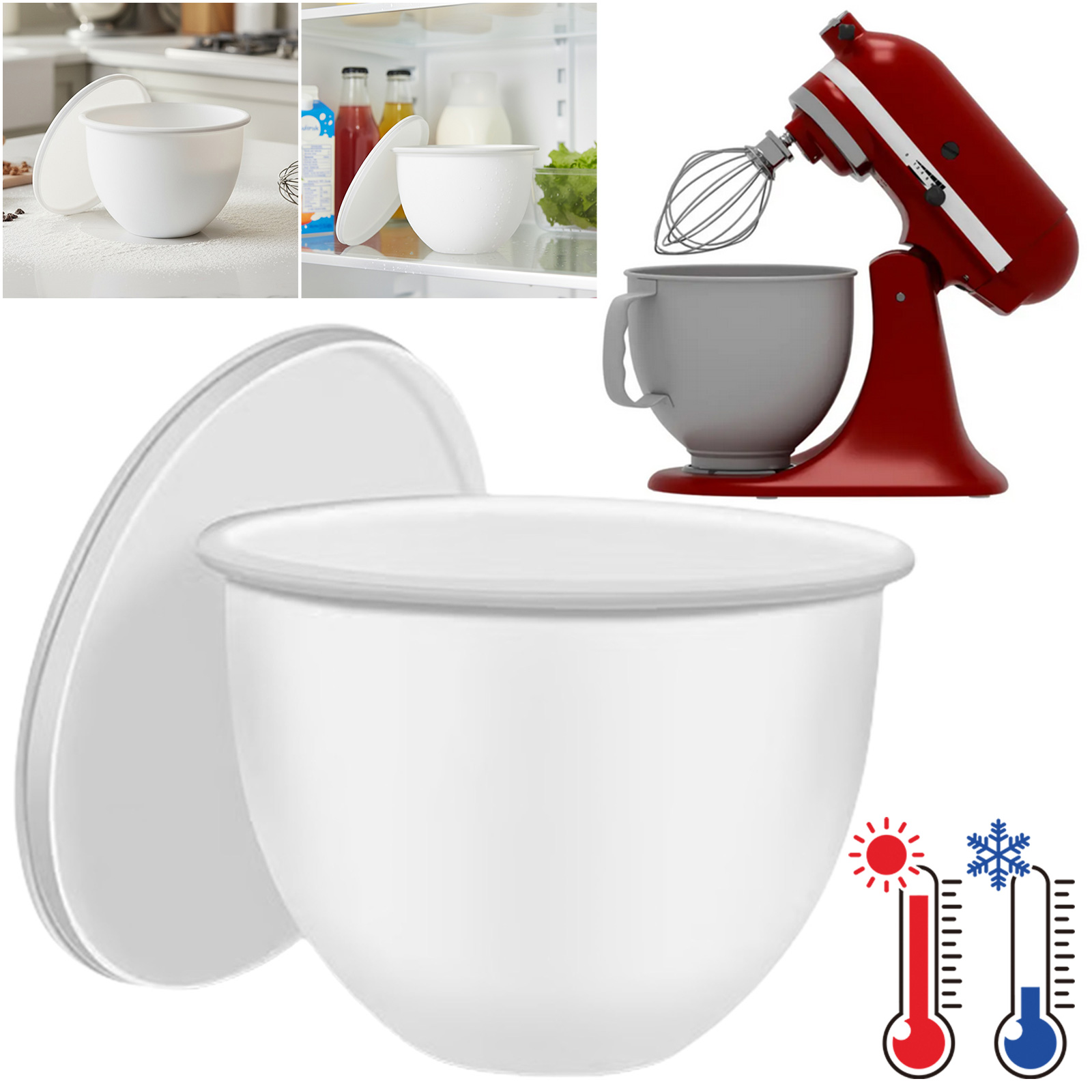 1PC Fodera universale in silic - Kitchenaid Baking Bowl recensione e prezzo