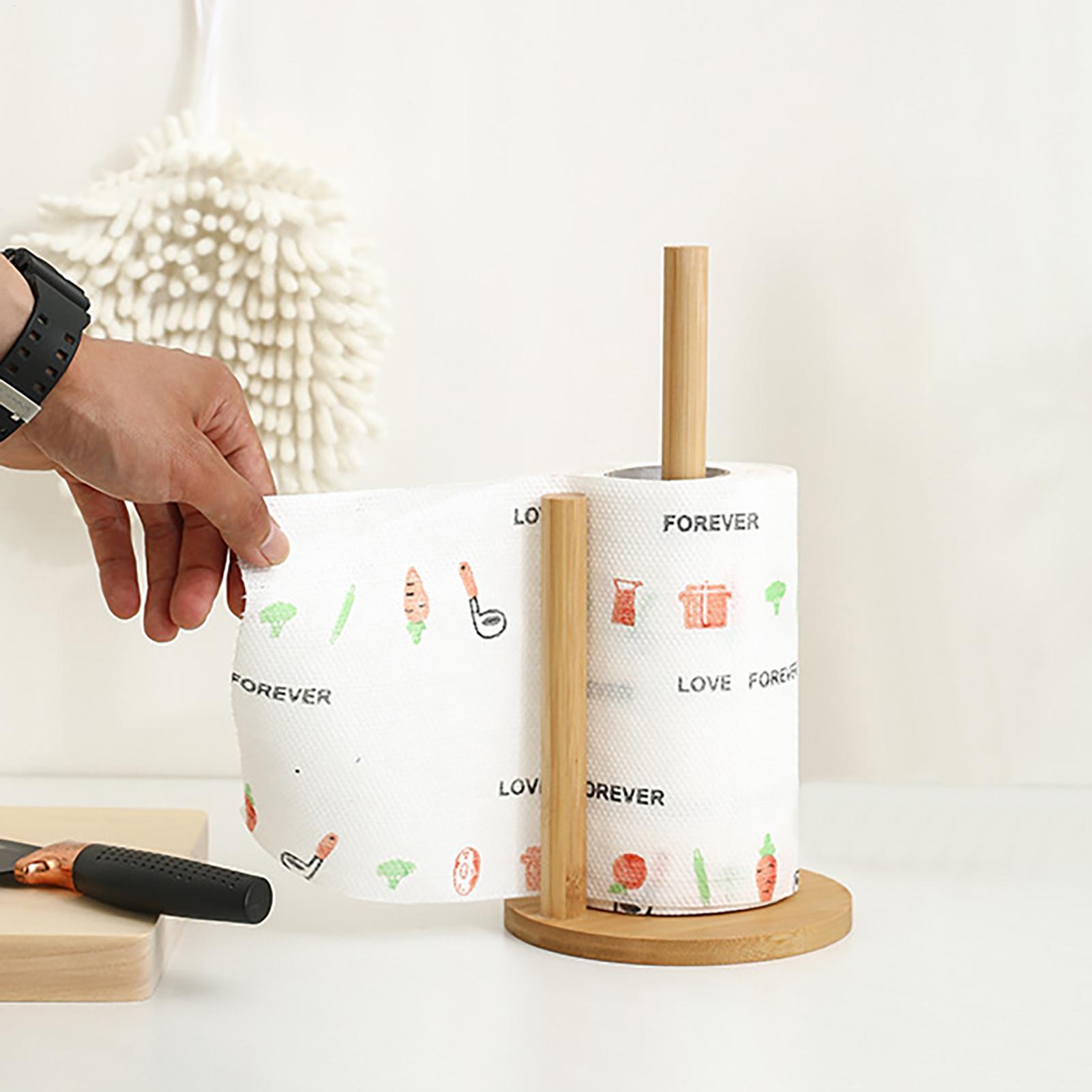Portarotolo da Cucina in Legno - Kitchen Baking Paper Holder recensione e prezzo