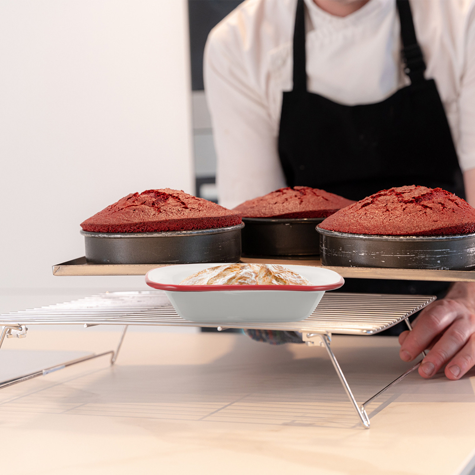 Teglia da Forno in Smalto Rett - Kitchen Baking Pan Storage recensione e prezzo