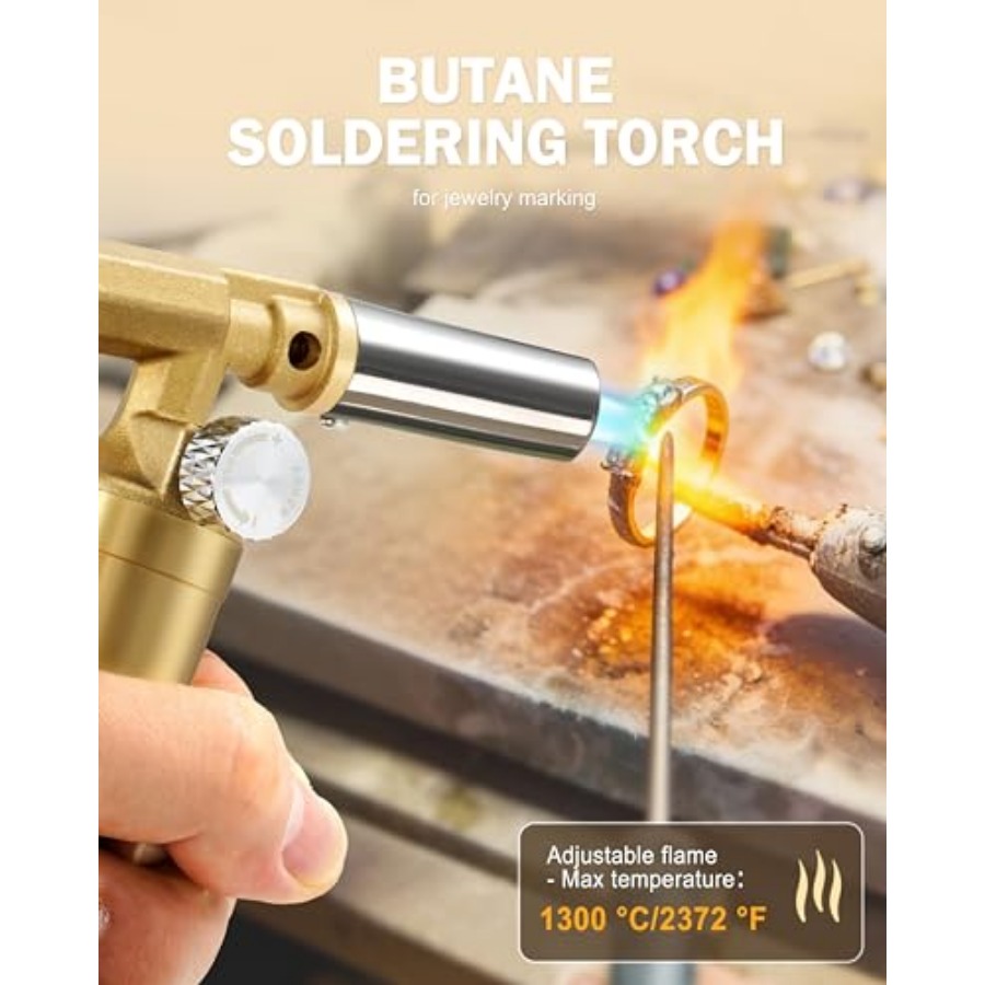 Torcia a Butano in Rame, Ricar - Kitchen Baking Torch recensione e prezzo