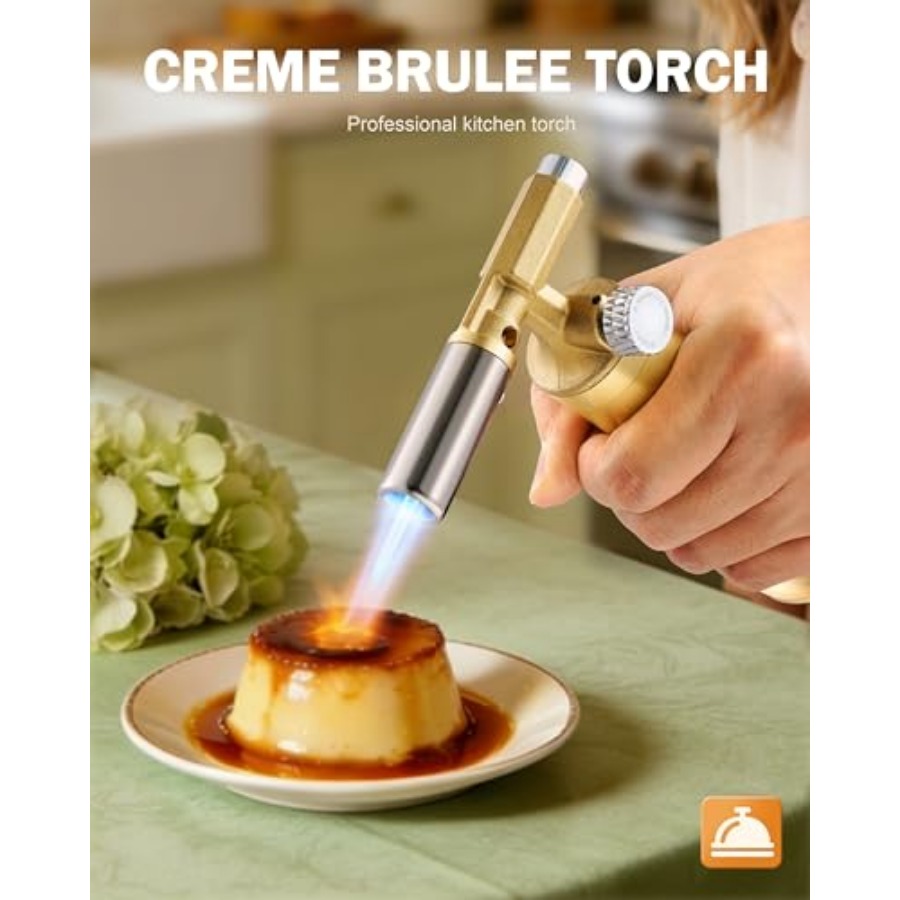 Torcia a Butano in Rame, Ricar - Kitchen Baking Torch recensione e prezzo