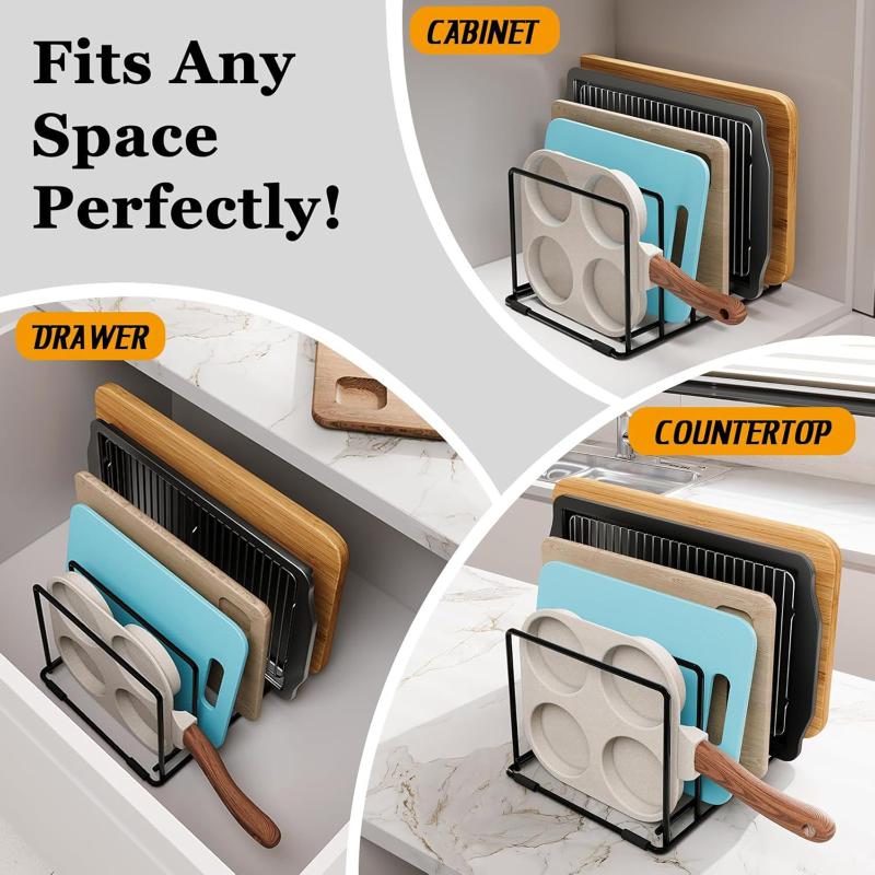 Organizzatore Antiscivolo per  - Kitchen Baking Pan Storage recensione e prezzo