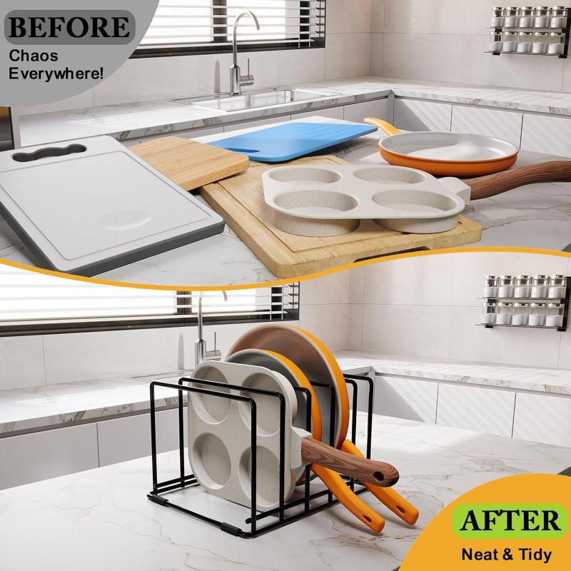 Organizzatore Antiscivolo per  - Kitchen Baking Pan Storage recensione e prezzo