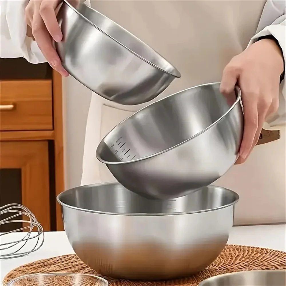 Set di 3 Ciotole in Acciaio In - Kitchen Baking Essentials recensione e prezzo