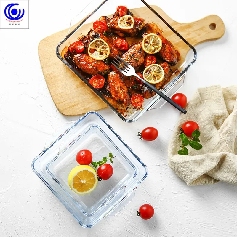 Teglia da forno in vetro tempe - Kitchen Baking Pan Storage recensione e prezzo