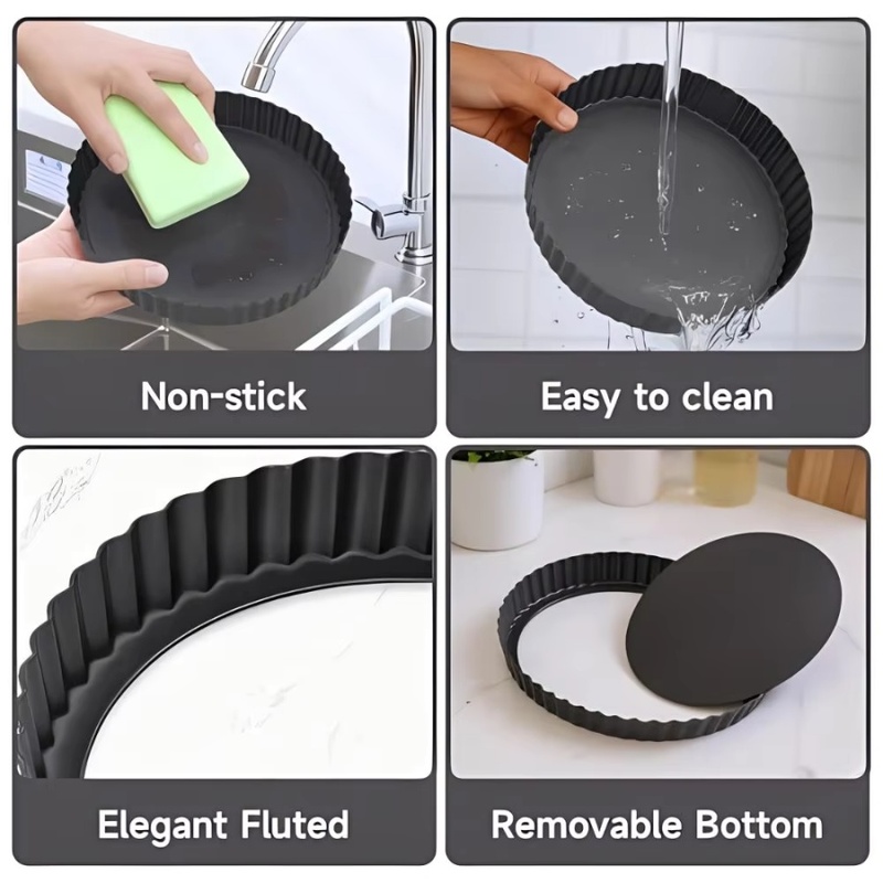 Stampo per Torte Scanalato con - Kitchen Baking Set recensione e prezzo