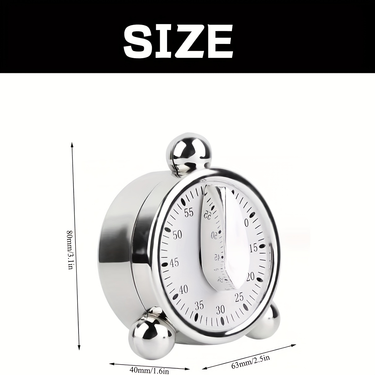 Temporizzatore meccanico visib - Kitchen Baking Timer recensione e prezzo
